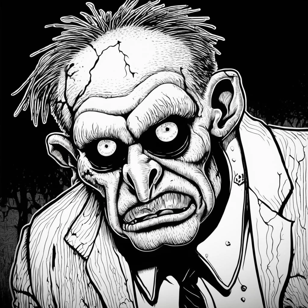 Basil Wolverton "Spaghetti and Meatballs" Style LORA