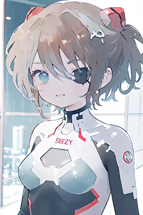 <lora:AsukaLangleySouryuuV2:1.1>souryuu asuka langley, brown hair,
interface headset, white bodysuit, eyepatch,
(best quality, masterpiece, RAW photo,ultra-detailed:1.2), <lyco:GoodHands-beta2:1.0>,1girl,solo,looking at viewer,smile