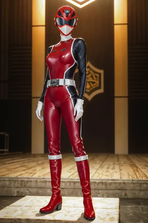 There are two photos of a middle-aged woman in a black bodysuit, asuka suit under clothes!, full body zenkai! asuka suit, wearing black tight clothing, female action anime girl, Photorealistic perfect body, sakimichan hdri, cute girl wearing a tank suit, tight outfit, Front and back view, superheroine costume, skintight black clothes、Wearing a black spandex leotard、huge tit、Photoreal Stick、A Japanese Lady