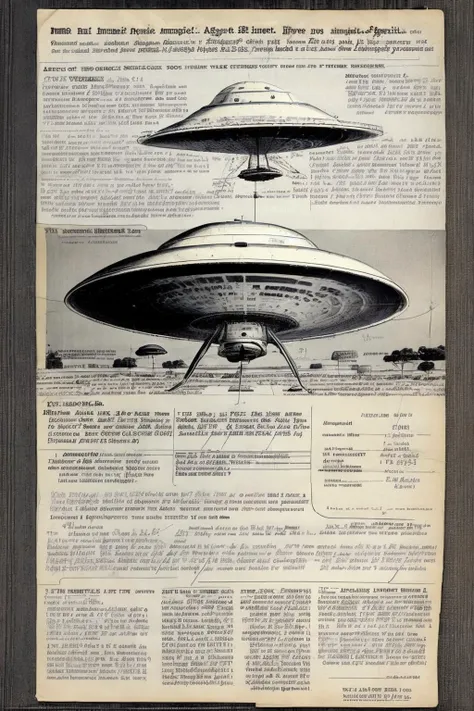 photo of a dec_doc, (redacted text:1), text, flying saucer, UFO, diagram. (intricate details), <lora:add_detail:0.5> <lora:dec_doc-15:0.9>