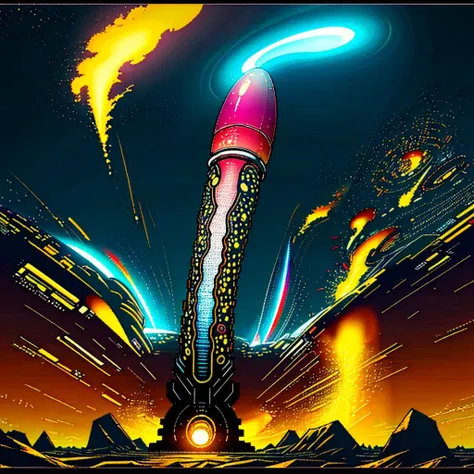 photo, (front view: 1.1), giant penis
background computer terminals in a tunnel, dark contrast, cool lighting, atomic explosion in far distance,
highly detailed, intricate, clean lines, 85mm, medium shot, mid shot, hdr 4k, 8k, depth of field,