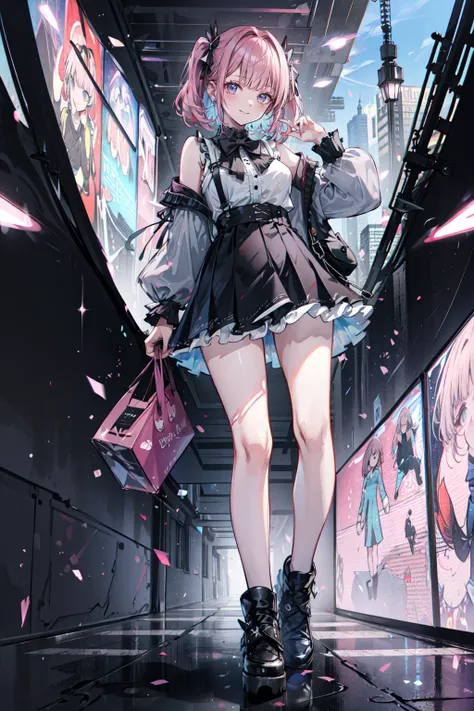 ((best quality, masterpiece, absurdres, super-resolution)) Girl Fashion, <lora:jirai_v2:1>
