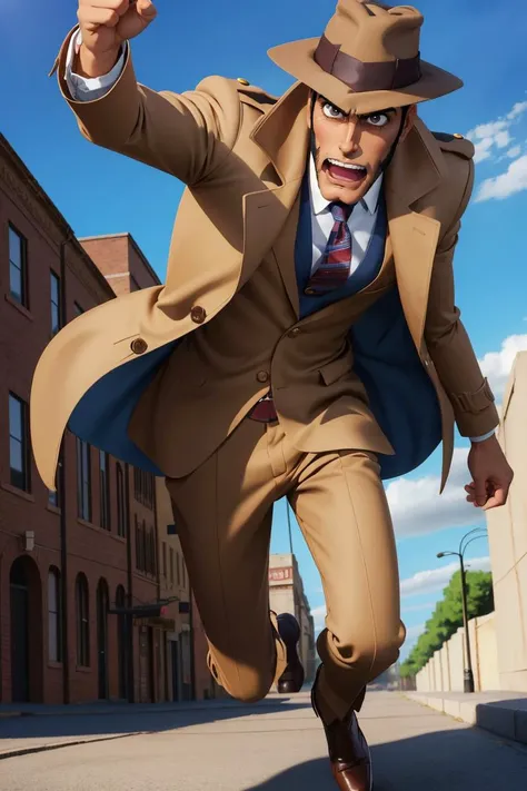 professional photo of zenigata, running, yelling, trenchcoat, glare,
detailed skin, detailed eyes, dynamic angle, full body,
volumetric light, highrez, masterpiece, best quality,
<lora:Zenigata:0.58:MIDD>