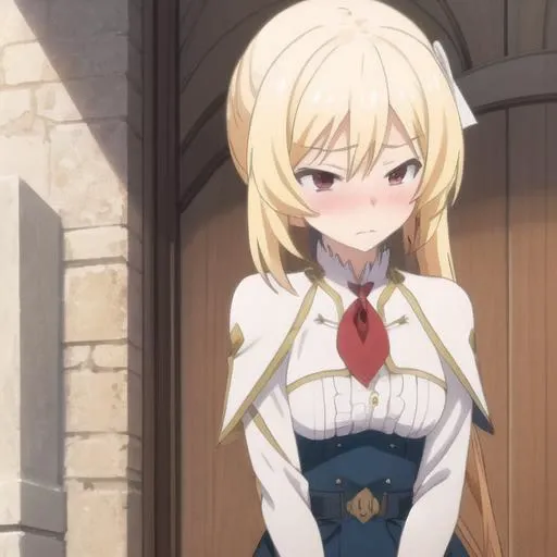 <lora:lisesharte-bahamut:0.79> <lora:Tsurime:0.90> masterpiece, best quality, tsurime, lisesharte atismata, outside, slightly blushing, embarrassed face expression, shy,