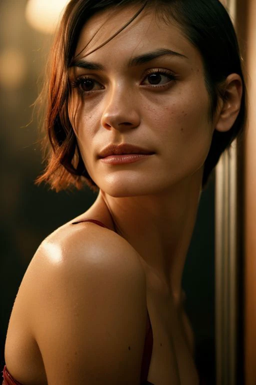(closeup:1.0) photo of (CR-ShannynSoss4mon-frankyfrank2k:0.9) as a (young:1.0) woman, (oiled shiny skin:1.0), (tilted angle shot:1.0), (slick undercut hair:1.1),
(8k uhd:1.0), (best quality:1.0), (masterpiece:1.0), (sharp focus:1.0),