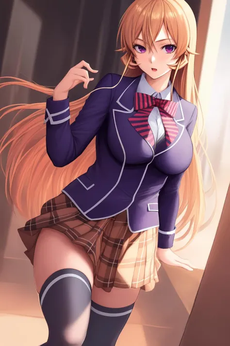 1girl, nakiri erina, solo, tootsukischool, main thighhighs, <lora:NakiriErinaV10:1>, , highres, absurdres,