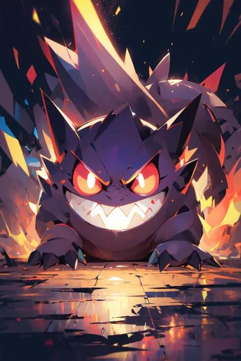 (masterpiece:1.2), best quality,PIXIV, Gengar,
<lora:Gengar_20231030164316-000018:0.8>