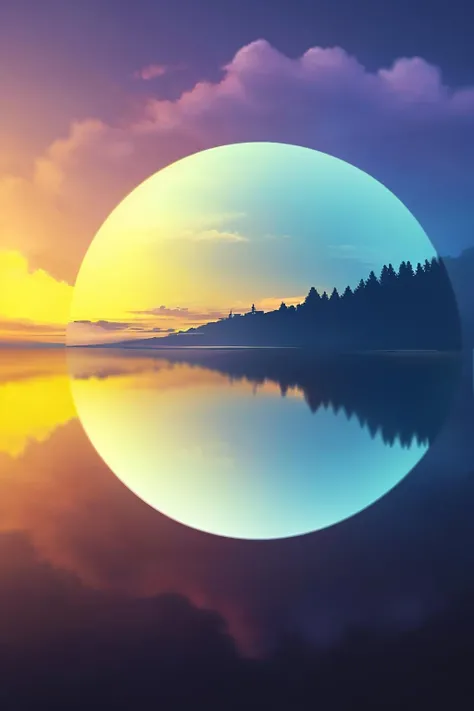 ((((ultra illustrated style,no humans:1.0)))),best quality,best animated,masterpiece,ray tracing, global illumination,reflection,cloud,cloudy sky,day,horizon,blue sky