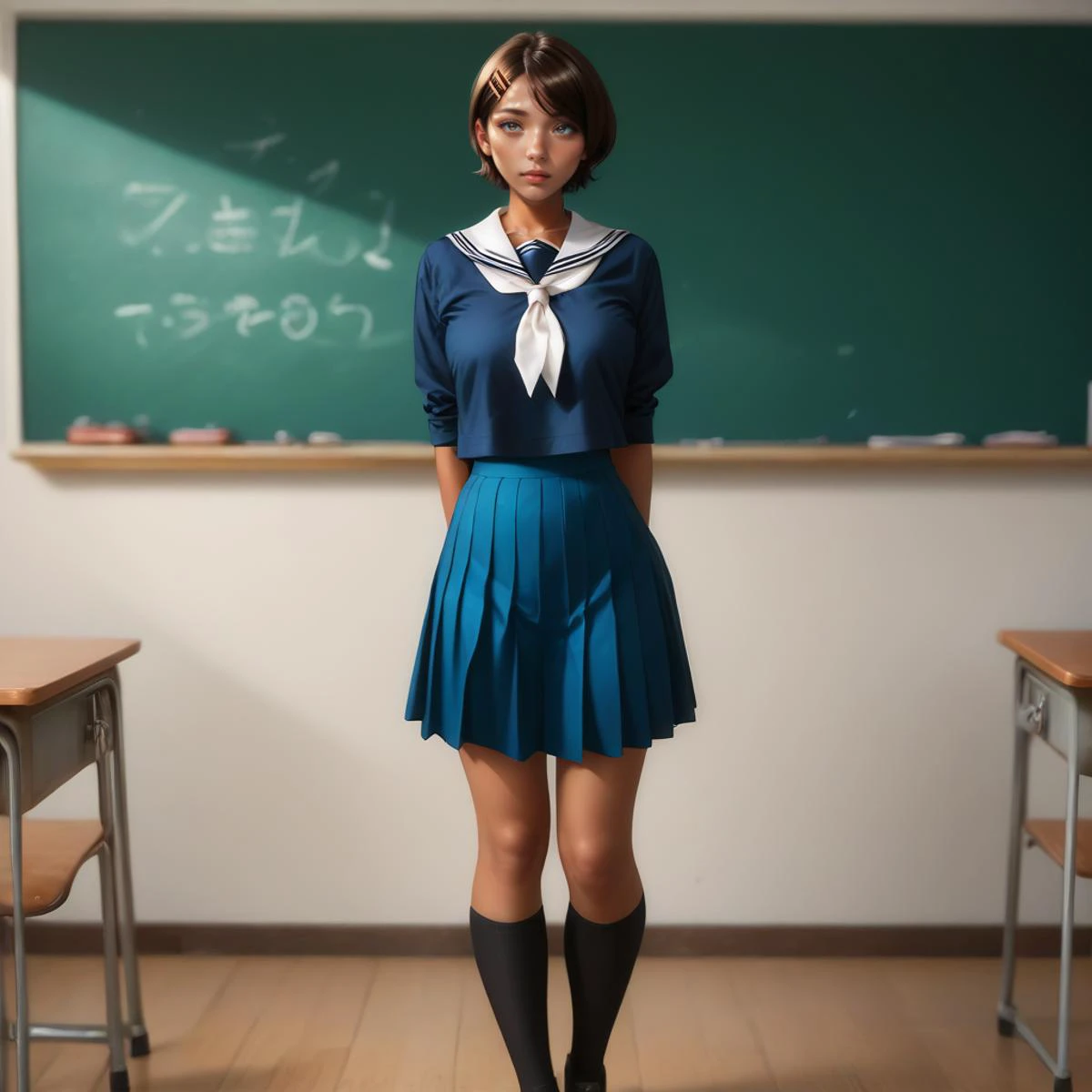 score_9_up, score_8_up, score_7_up, (masterpiece), (best quality), (ultra-detailed), (very aesthetic:1.2), intricate details, perfect composition, absurdres, romantic atmosphere,
<lora:Breast Slider - Pony_alpha1.0_rank4_noxattn_last:-1>, <lora:age_slider-LECO-v1:1>,
<lora:MioKatouXLpony001:1>,MioKatou,1girl,brown hair,short hair,hairclip,brown eyes, dark skin, ((Directional lighting)),
<lora:43stl1ght1ngXLP2:0.5>, 43stl1ght1ng, <lora:Expressive_H-000001:0.8>, expressiveh, <lora:d3t41l3dXLP:0.5>, d3t41l3d, <lora:add-detail-xl:1>, zPDXLrl, <lora:Perfect_Eyes:1>, Perfect_Eyes, <lora:TeethXL:1>, TeethXL,