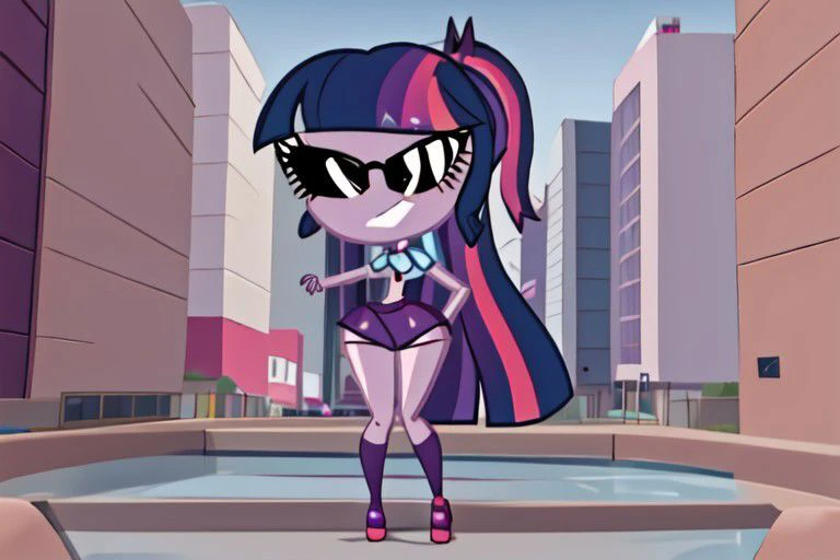 Twilight Sparkle Giantess inflatable phonescreenrecording