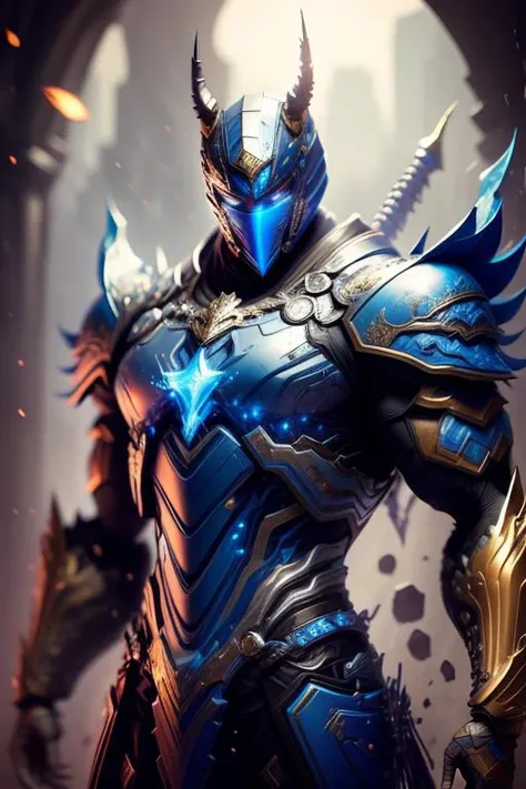 1man, portrait of ninja mecha robot mksubzero in hanggar, magic astral, ornate <lora:add_detail:0.4> <lora:mecha(mjstyle):0.6> <lora:ARWmksubzero:1>