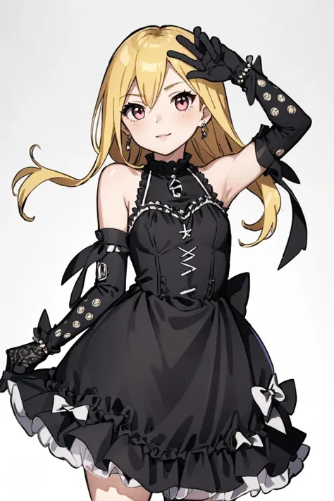 (masterpiece, best quality), intricate details
<lora:evileye:0.8> 1girl, saito_naoki,
<lora:little_black_dress:0.6> black_little_dress,