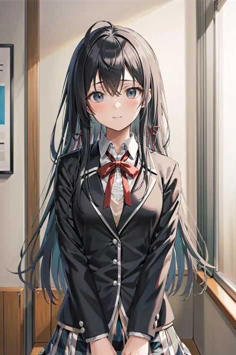 <lora:yukino_xl_long:1>,yukinoshita yukino,indoors,faint smile,