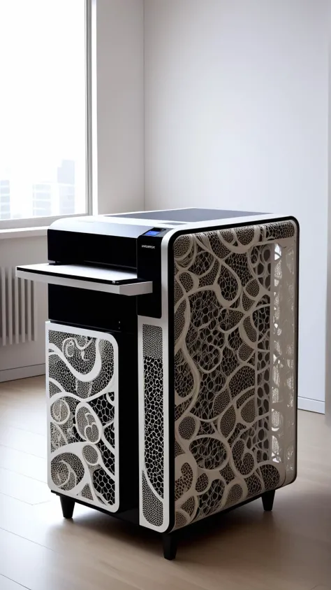 <lora:AbstractPatternStyleXL:1>AbstractPatternStyle printer, ergonomic furniture,noise control,ethernet ports,  lace,  honeycombed
, (Masterpiece:1.3) (best quality:1.2) (high quality:1.1)