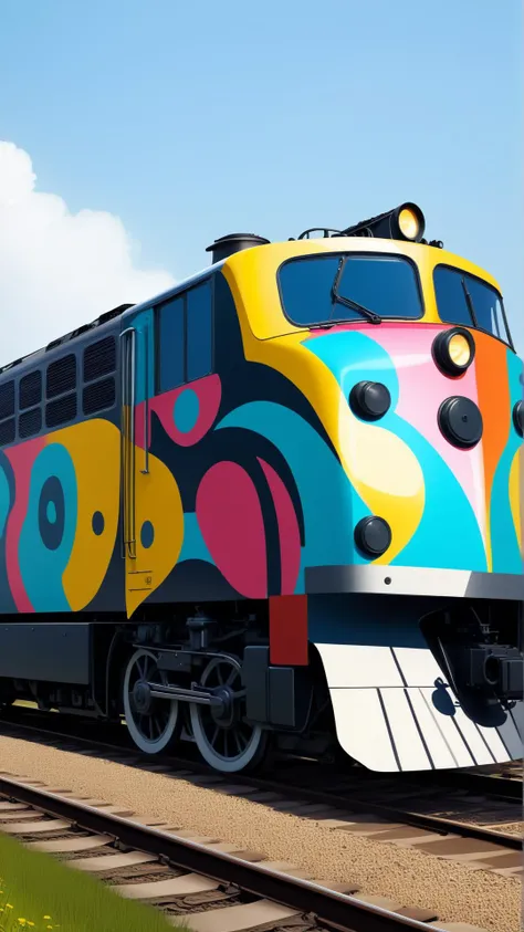 <lora:AbstractPatternStyleXL:1>AbstractPatternStyle locomotive train, (Masterpiece:1.3) (best quality:1.2) (high quality:1.1)