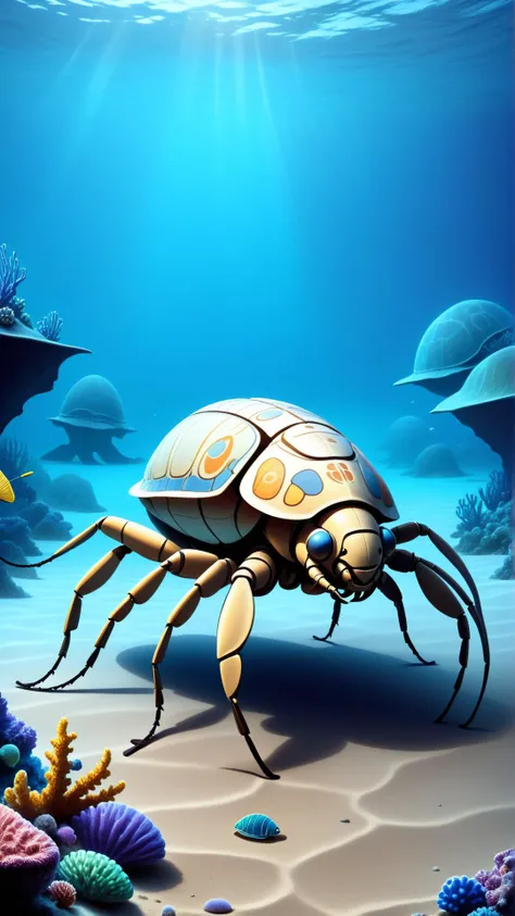 <lora:AbstractPatternStyleXL:1>AbstractPatternStyle arthropods scuttling in a wide expanse of prehistoric ocean floor, (Masterpiece:1.3) (best quality:1.2) (high quality:1.1)