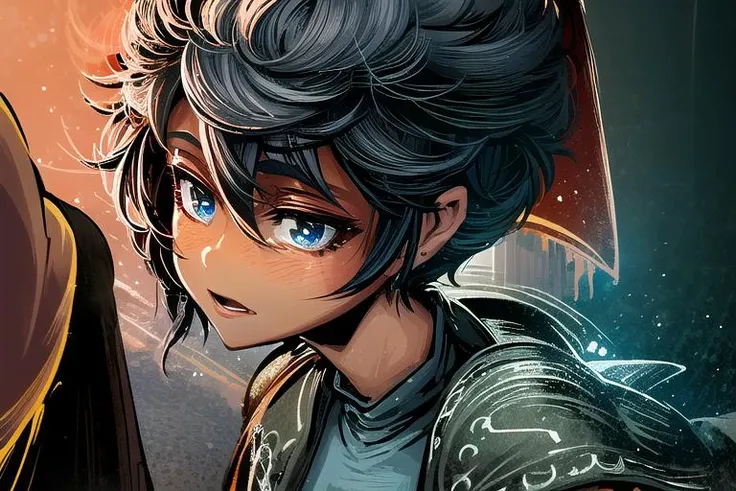 <lora:LONA:1>, masterpiece, best quality, intricate details, 8k uhd, girl in city with still face staring at camera, city blured on background, cloack on body, face looks straight forward at camera, (bold hair:1.1), wide open dark gray eyes, full body medieval leather clothes