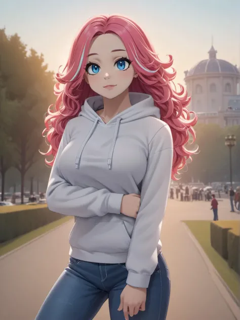 (((score_9, epic-Ultra-HD-details, epic-Ultra-HD-highlights, anime-upscaled-resolution, source_anime, lit, cutesie)))
50mm lens
aperture opening of f/4.0
sidelighting,feminine body, Beautiful white skin ,blond hair,long hair, farah cut, farrah faucet hair, high layer, high layer long. curly hair, shaggy cut, blue eyes, marine blue eyes, drooping eyes, disheveled hair,oval-faced, slim,big breasts, lips,Sexy mouth, high pointed nose, (nostrils:1.3), neatly drawn nose, adult, ,1woman,woman in her 30s, shiny skin, beautiful fingers, whole body
outdoor, amusement park, Amusement park crowded with people,
yacht hoodie, jeans, boots
\\ Made with ONE FOR ALL checkpoint by Chaos Experience @ https://civitai.com/user/ChaosExperience/ \\