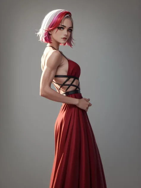 (((score_9, epic-Ultra-HD-details, epic-Ultra-HD-highlights, 2.5D-upscaled-resolution, source_anime, digital-quality, semi-realism, physically-realistic, lit, cutesie)))
50mm lens
aperture opening of f/4.0
Crimson Beauty: Dons a flowing red gown with an elegant drape, Cross-back straps accentuate her toned back, Fitted bodice hugs her sculpted waistline, Cascading skirt highlights her graceful movements, Commanding attention with her radiant presence and sophisticated style.
((score_8_up,score_7_up,score_6_up,score_5_up,score_4_up, cinematic light, vivid colors like HDR+, sharp focus))
\\ Made with ONE FOR ALL checkpoint by Chaos Experience @ https://civitai.com/user/ChaosExperience/ \\