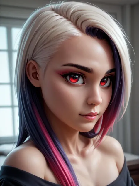 (((score_9, score_8_up,score_7_up,score_6_up,score_5_up,score_4_up, epic-Ultra-HD-details, epic-Ultra-HD-highlights, ultra-realism, upscaled-resolution, source_photo, lit, cutesie)))
beautiful lady, ruby eyes, long smooth neat hair, dark makeup, hyperdetailed photography, soft light, head and shoulders portrait, cover
((cinematic light, vivid colors like HDR+, sharp focus))
\\ Made with ONE FOR ALL checkpoint by Chaos Experience @ https://civitai.com/user/ChaosExperience/ \\