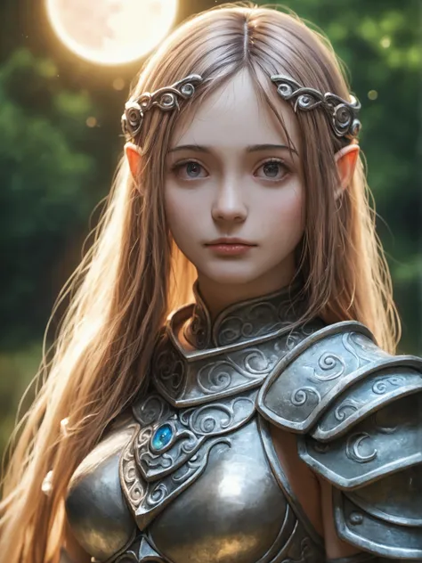 (score_8)
50mm lens
aperture opening of f/4.0
(A beautiful elven female, elven ears, delicate pale skin, delicate feminine face, cute, Detailed silky long Hair, medium breasts, detailed hair texture, mithril elven armor:1.2)
shoulder portrait, Night, Forest:0.8, Full moon, mana flow, shimmers, psychic energy
(cinematic light, depth of field, lens flare)
\\ Made with ONE FOR ALL checkpoint by Chaos Experience @ https://civitai.com/user/ChaosExperience/ \\