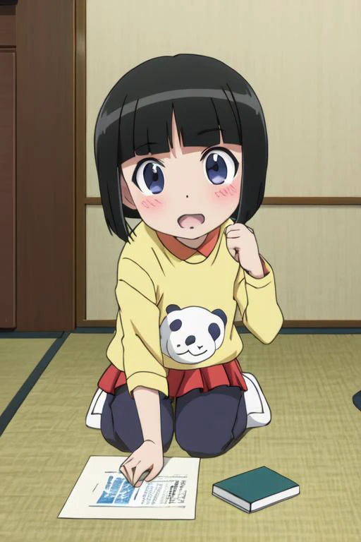 <lora:Oreimo_gokou tamaki_v2:0.7> gokou tamaki, 8k, masterpiece, absurdres, anime,