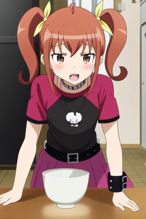 <lora:Oreimo_kurusu kanako:0.7> kurusu kanako, gothic shirt, 8k, masterpiece, absurdres, anime,