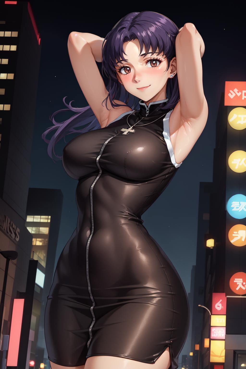 Misato Katsuragi - Black Dress │Neon Genesis Evangelion LWKS