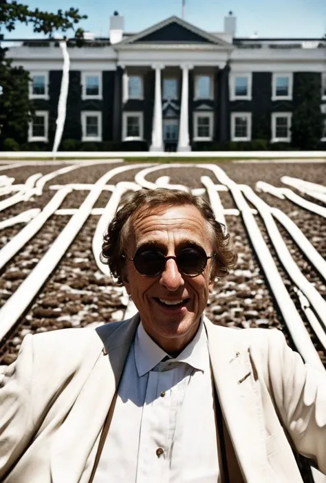 (President Willy Wonka Gene Wilder as United States President)((inside white house chocolate factory))(dodge and burn, corner edge darken vignette)(exposure POP!!! hdr extremely intricate, Sharp focus, dramatic cinematic light, (8k textures, elegant, cinematic look)(breathtaking, insane details)
<lora:Better_Details:0.6>
<lora:epiC35mm:0.6> epiC35mm
<lora:LCM_1-5:0.7>
<lora:EmotionSliders:2>