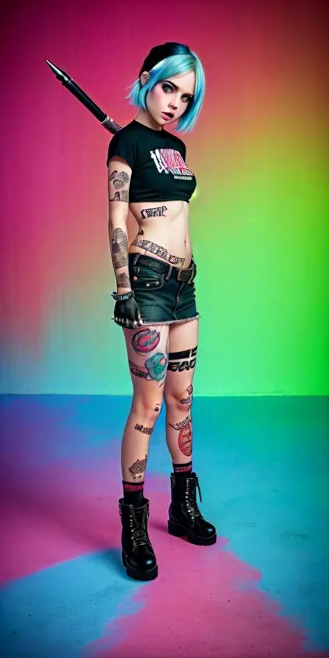 [  : high Detail RAW color Photo : 20]
 [  candy abstract art intricate swirl  splash mix gradient
 : mischievous  Abbie renegade female punk Abbie   : 4]
[  : detailed glossy skin  : 30]