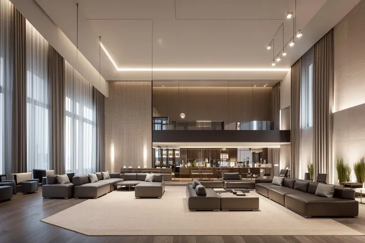 a hotel lobby, indoors,, masterpiece, best quality,