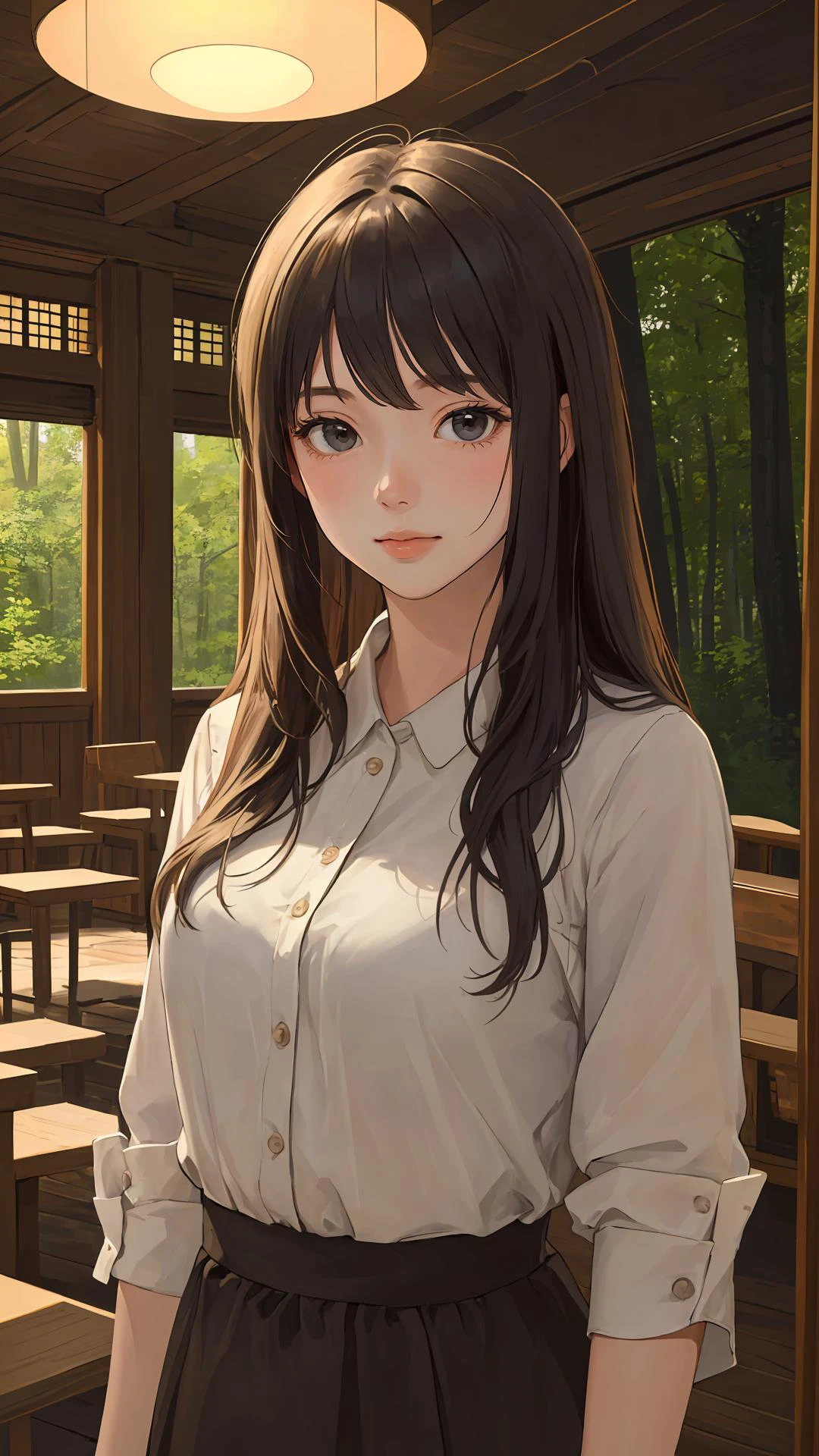 (masterpiece, best quality:1.4), 1girl, looking at viewer,
(wavy hair:0.8), long hair,
(on front), river, forest,
{upper body|cowboy shot},
{night|morning|dawn},
{indoors|outdoors},
{sitting|standing|ground},