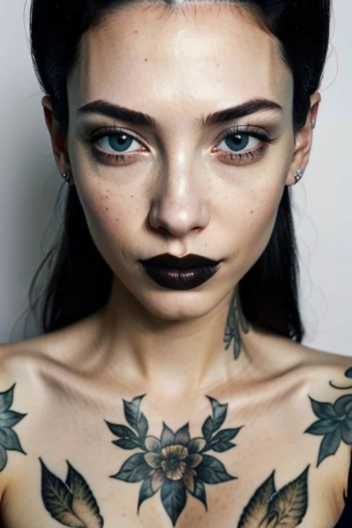(masterpiece, best quality:1.2), 1girl, skinny, GothicC, from above, close-up
