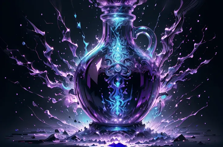 (pen-drawing-(medium):1.3) (realistic painting_style ) <lora:ThunderMagic-22:0.55> thundermagic charged-aura <lora:Potion Craft_1069016:0.5> potion-that-greats-the-drinker-the-power-to-create-sonic-booms demijohn-in-a-basket in-the-(style-of-Bernie-Wrightson bw high-contrast:1.3)-(simple-background)-(masterpiece best-quality high-quality highres ultra-detailed) (ornate-details:1.3)
