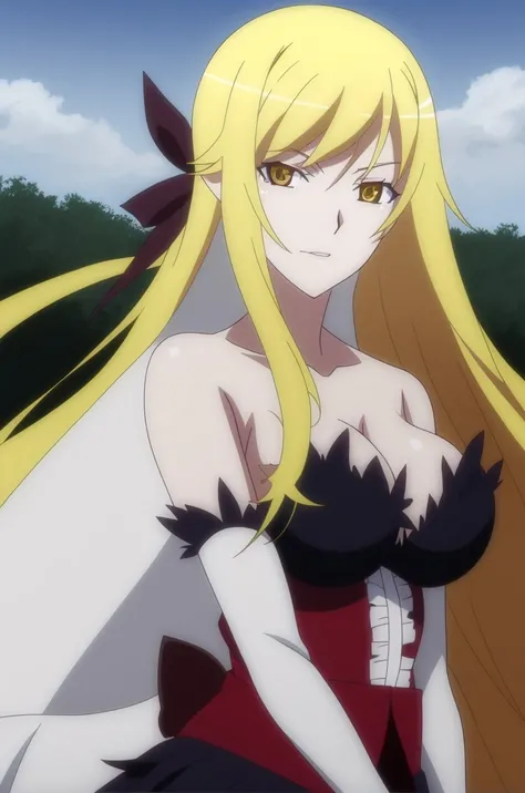 <lora:monogatari_shinobu_v4:0.7> heart-under-blade, 8k, masterpiece, absurdres, anime,