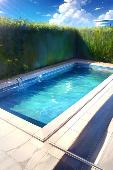 rooftop pool, panoramic view, sunbathing, relaxation, detailed background, <lora:add_detail:1>, ((masterpiece)), (best quality), 8k, ultra-detailed, absurdress