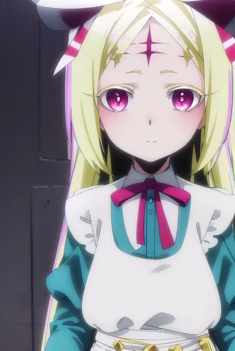 morinokorisu, <lora:morino korisu-magical girl-alpha-lora-nochekaiser:1>,
nero alice, long hair, blonde hair, (red eyes:1.3), bow, hair bow, (pink eyes:1.3), facial mark, forehead mark,
BREAK long sleeves, dress, ribbon, apron, white apron, puffy sleeves,
BREAK outdoors, city,
BREAK looking at viewer, (cowboy shot:1.5),
BREAK <lyco:GoodHands-beta2:1>, (masterpiece:1.2), best quality, high resolution, unity 8k wallpaper, (illustration:0.8), (beautiful detailed eyes:1.6), extremely detailed face, perfect lighting, extremely detailed CG, (perfect hands, perfect anatomy),