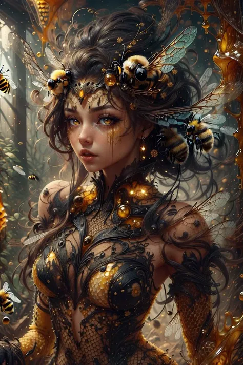 ((masterpiece):1.3),((best quality):1.3), (highres:1.1), ((realistic image ultra-detailed):1.3) beautiful cyborg with brown hair, intricate, elegant, highly detailed, majestic, digital photography, art by artgerm and ruan jia and greg rutkowski surreal painting gold butterfly filigree, broken glass, (masterpiece, sidelighting, finely detailed beautiful eyes: 1.2), hdr,