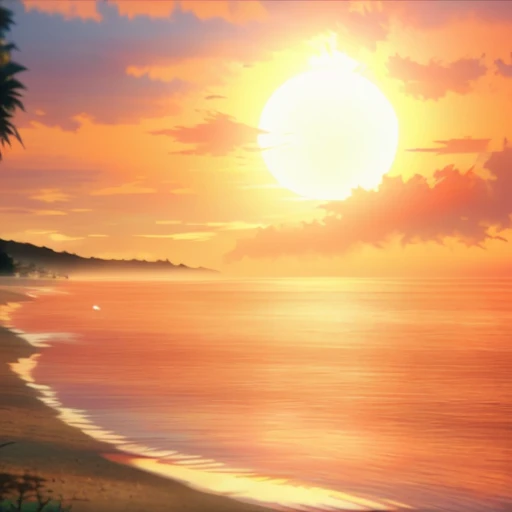 the ocean at sunset <lora:supercrooks:1>