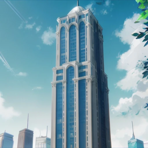 a skyscraper <lora:supercrooks:1>