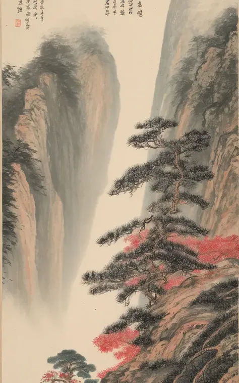 tree, scenery, mountain, dated, copyright_name, snow, nature<lora:xiandai:1>