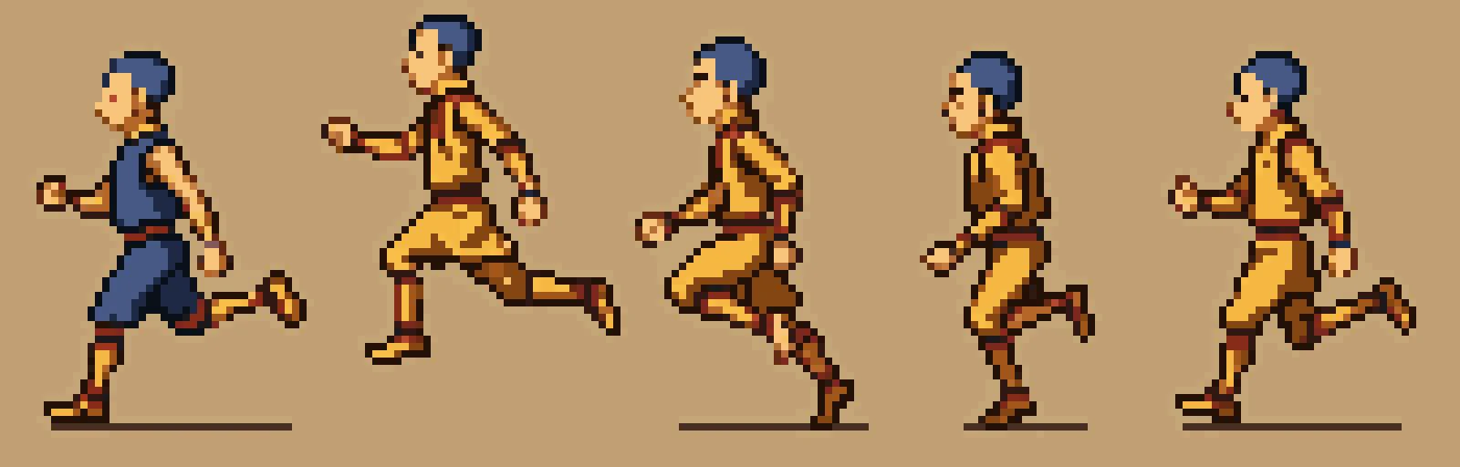 pixel,pixel art,pixelart,xiangsu,xiang su,full body,(((solid background)))<lora:pixel sprites:1>
1Guy,Avatar,Avatar Aang, Aang, monk,side view, running, sequence frames, masterpiece,best,quality <lora:aang_avatar:1>