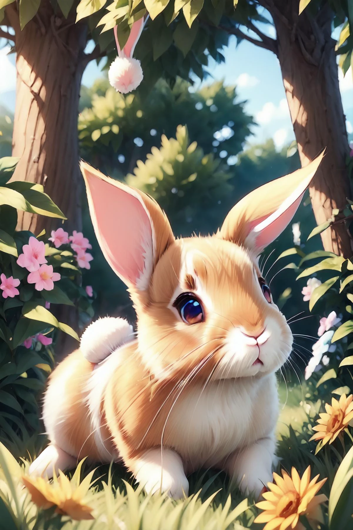 <lora:hyå¨ç©åv1.0_zoofun:0.8> zoofun,cute,rabbit
