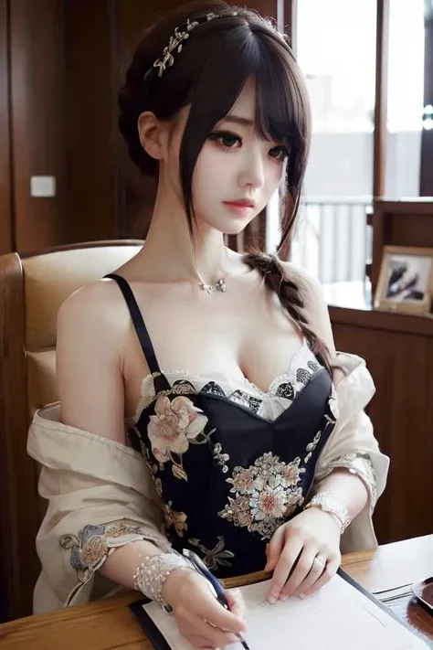 <lora:aki-000001:0.8>,
(masterpiece), (best quality), (absurdres), (intricate details), (extremely detailed), (character on center),1girl, solo,