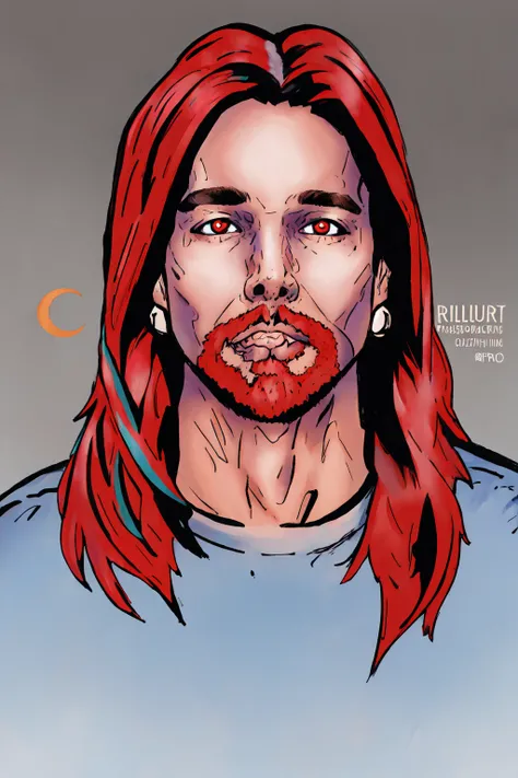 Duskfall Art,(masterpiece, best quality, ultra-detailed, highres, best illustration),perfect face, ((solo, solo focus)),sidelighting, lustrous skin,(bloom), (shine), ray tracing,1boy, male focus, facial hair, red eyes, solo, red hair, colored sclera, black hair, multicolored hair, shirt, black sclera, earrings, jewelry, tattoo, piercing, beard, streaked hair, jacket, parted lips, looking at viewer, white shirt,depth_of_field, city background,very detailed background,extreme light and shadow,(detailed eyes), (beautiful) beautiful detailed eyes, perfect lighting , perfect anatomy,(extremely detailed illustrated 8k wallpaper),(masterpiece), (best quality), (ultra-detailed), (best illustration),(best shadow), vivid colors, <lyco:Duskfall_Artv2-Lyco:1.0>