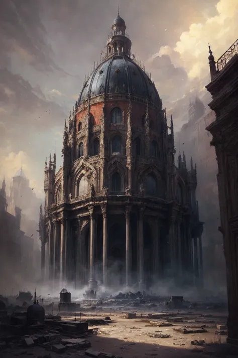 art by Jeremy Mann, majestic, Stirring Citadel, detailed with Marble patterns, shallow depth of field, Zoom lens, Colorless, Paint splotches, layered textures, lots of details, absurdres, high quality, <lora:add_detail:0.8>