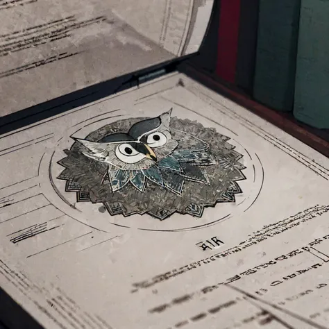 RAW photo, 8k uhd, Analog style, (Masterpiece, Best Quality, Highres:1.3), dramatic, cinematic, (paper-cut craft:1.3), BREAK,
intricate (paper-cut craft:1.4) of mysterious intricate ornamented (owl:1.4), (beige square photo-frame:0.7), circle mask, (forest, mountain:1.3), (winter, moon:0.5), (green, blue, brown, white:1.1), (black, gold:0.8), (paper-cut craft, colorful, layers, flat, fabulous, children's book:1.2), (hyperdetailed, absurdres:1.1), BREAK,
<lora:more_details:0.1>