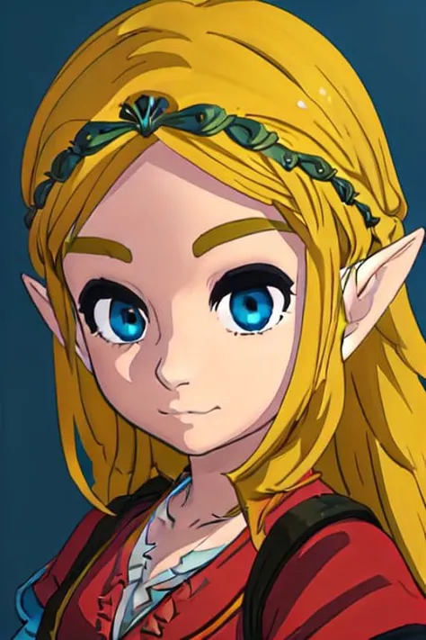 1girl,,<lora:TFM_Chibi_Zelda:0.6> dressed as a character from legend of zelda