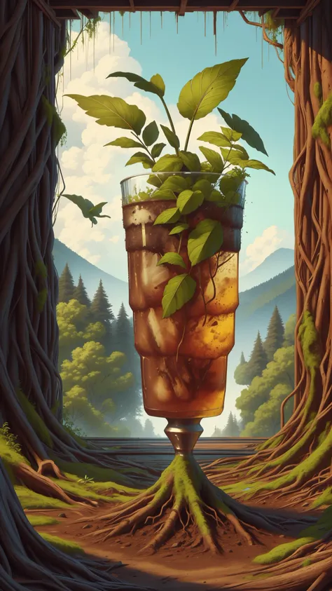 <lora:ElementEarth:0.9>ElementEarth drink, nature inspired, natural, earth, dirt, (Masterpiece:1.3) (best quality:1.2) (high quality:1.1)