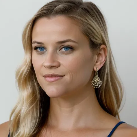 arafed woman with a big breast smiling and wearing a black dress, reese witherspoon face, neck zoomed in, candid shot, young scarlett johansson, reese witherspoon, sexy charlise theron, neck zoomed in from lips down, cleavage, deep dimples, beautiful charlize theron, decolletage, charlize, scarlett johansson
